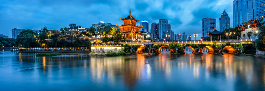 la ciudad de guiyang china